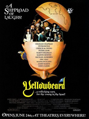 Yellowbeard (1983) - poster