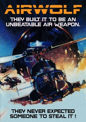 Airwolf (1984) - poster