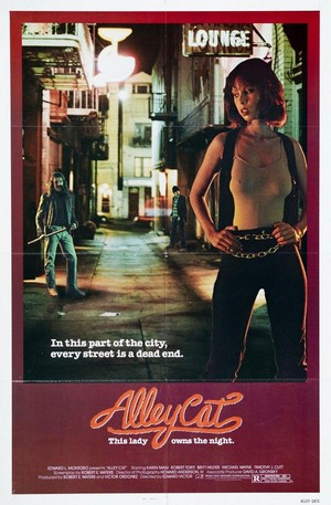 Alley Cat (1984) - poster