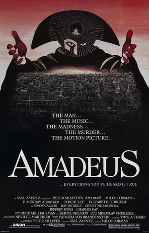 Amadeus (1984) - poster