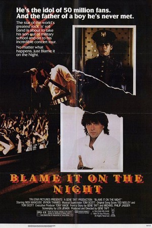 Blame It on the Night (1984) - poster