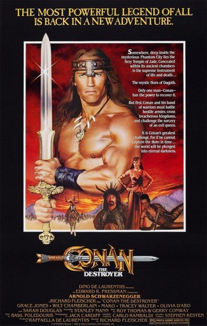 Conan the Destroyer (1984) - poster
