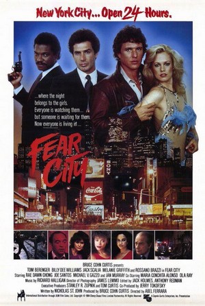 Fear City (1984) - poster