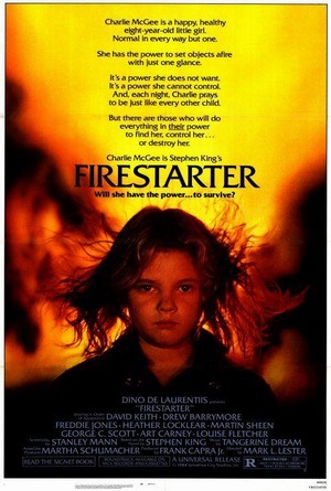 Firestarter (1984) - poster