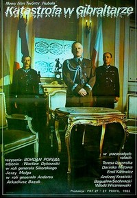 Katastrofa w Gibraltarze (1984) - poster
