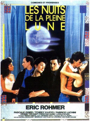 Les Nuits de la Pleine Lune (1984) - poster