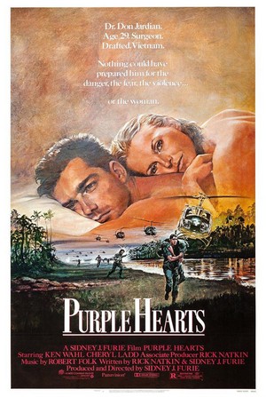 Purple Hearts (1984) - poster