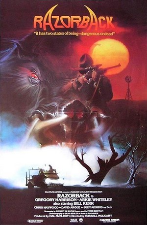Razorback (1984) - poster