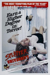 Splatter University (1984) - poster