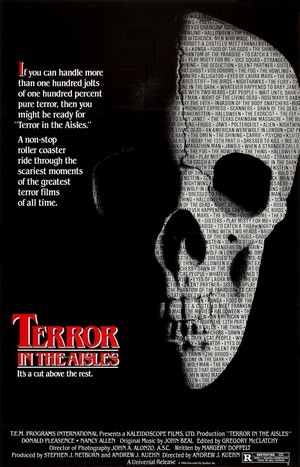 Terror in the Aisles (1984) - poster