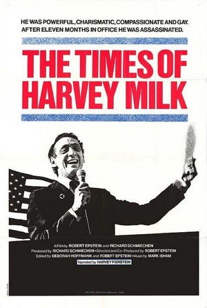 The Times of Harvey Milk (1984) - poster