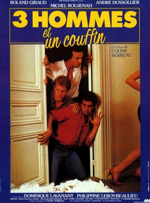 3 Hommes et un Couffin (1985) - poster