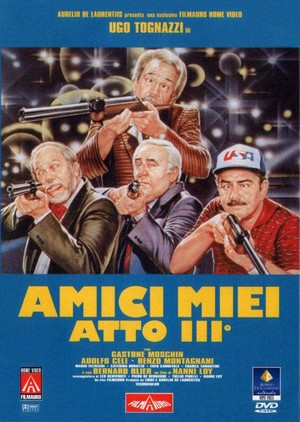 Amici Miei Atto III (1985) - poster