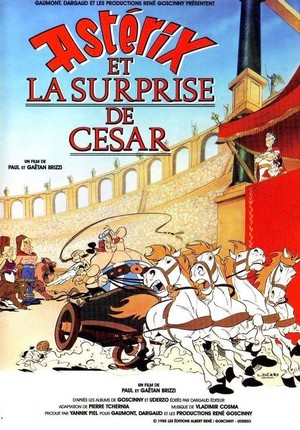 Astérix et la Surprise de César (1985) - poster
