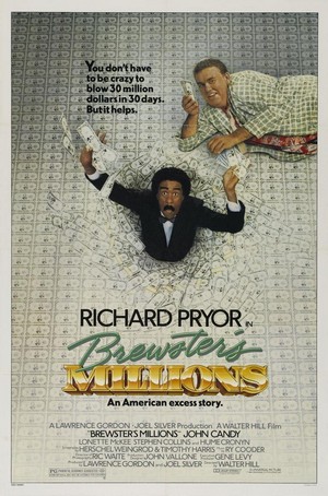 Brewster's Millions (1985) - poster