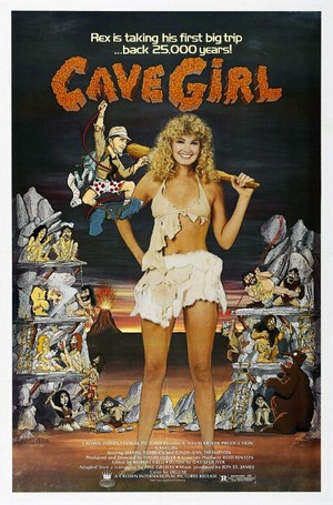 Cavegirl (1985) - poster
