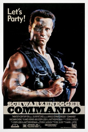 Commando (1985) - poster