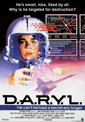 D.A.R.Y.L. (1985) - poster