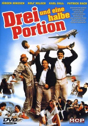 Drei und eine Halbe Portion (1985) - poster
