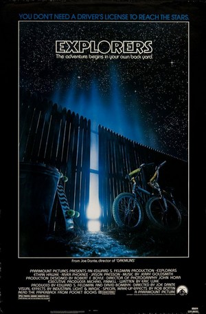 Explorers (1985) - poster