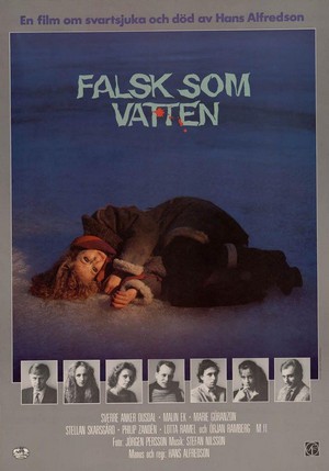 Falsk som Vatten (1985) - poster