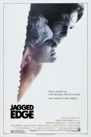 Jagged Edge (1985) - poster