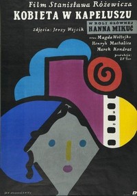 Kobieta w Kapeluszu (1985) - poster