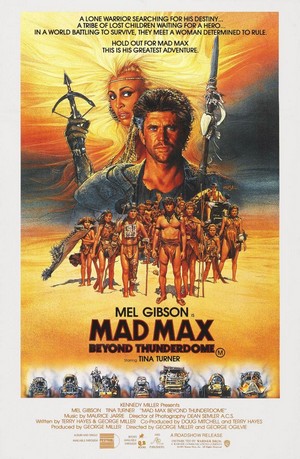 Mad Max beyond Thunderdome (1985) - poster