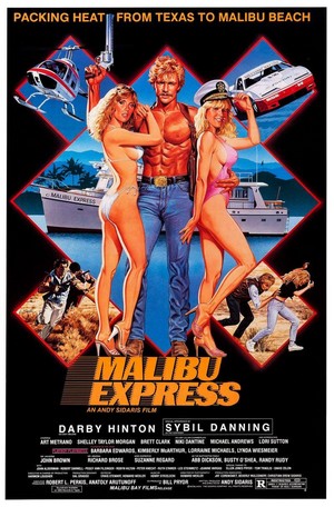 Malibu Express (1985) - poster