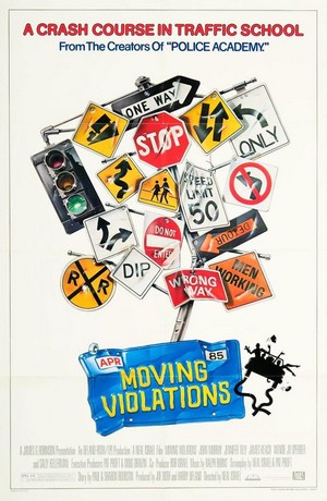 Moving Violations (1985) - poster