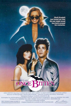 Once Bitten (1985) - poster