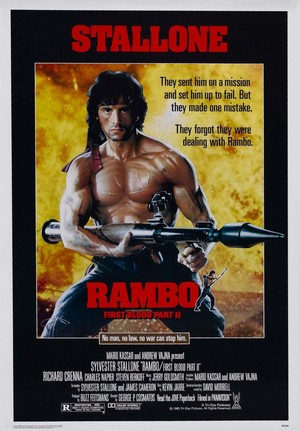 Rambo: First Blood Part II (1985) - poster