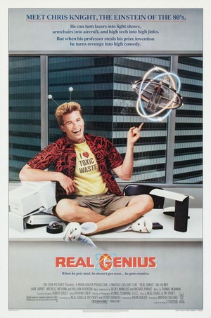 Real Genius (1985) - poster