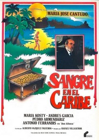 Sangre en el Caribe (1985) - poster