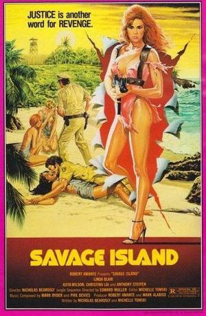 Savage Island (1985) - poster