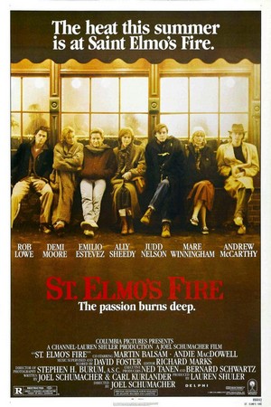 St. Elmo's Fire (1985) - poster