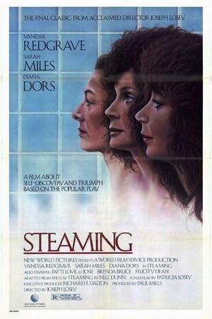 Steaming (1985) - poster