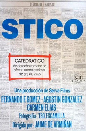 Stico (1985) - poster