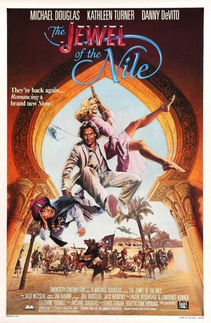 The Jewel of the Nile (1985) - poster