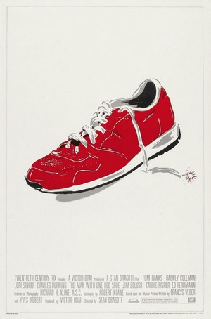 The Man with One Red Shoe (1985) - poster