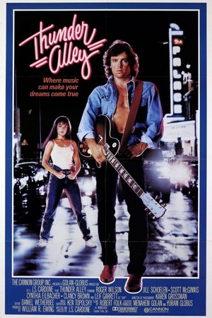 Thunder Alley (1985) - poster