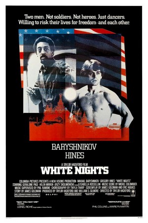 White Nights (1985) - poster