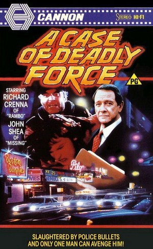 A Case of Deadly Force (1986) - poster