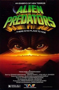 Alien Predator (1986) - poster