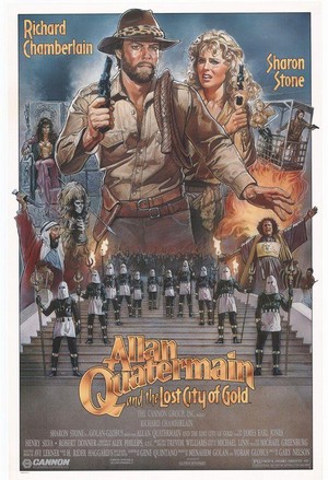 Allan Quatermain and the Lost City of Gold (1986) - poster
