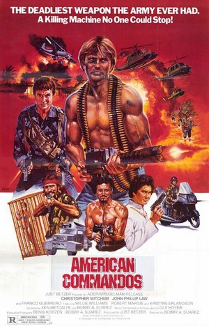 American Commandos (1986) - poster
