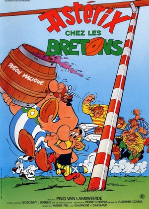 Astérix chez les Bretons (1986) - poster