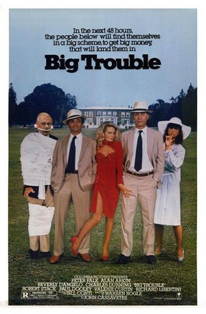 Big Trouble (1986) - poster