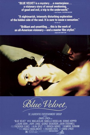 Blue Velvet (1986) - poster