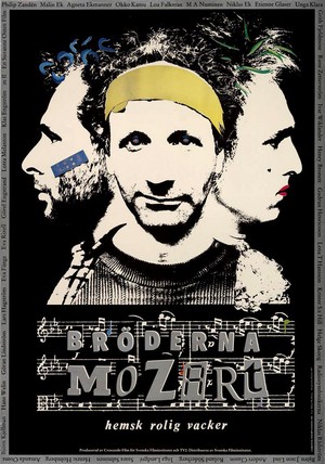 Bröderna Mozart (1986) - poster